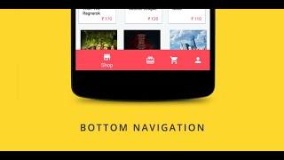 BottomNavigationView  - Android Studio Tutorial