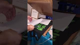 DTF Powder Sticking to shirt? How to fix it  #dtfprinting #epson #printer