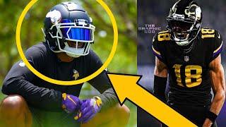 New Vikings CB Isaiah Rodgers Teases Fans with SICK Custom Helmet 