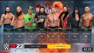 WWE WResling wrestlemania in 2022 mr Mier fazu gamer gaming gameplay Video full