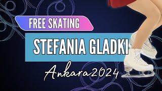 Stefania GLADKI (FRA) | Junior Women Free Skating | Ankara 2024