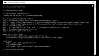 Create .NET Core Applications within seconds via CLI (CMD)