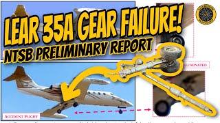 NTSB Preliminary Report Fatal Maintenance Error Lear 35 Scottsdale