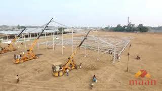 Installation Of Aluminium(German) Structure
