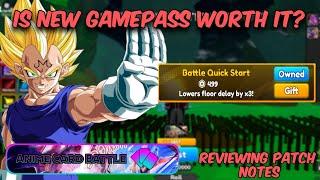 BATTLE QUICK START GAMEPASS IS SO MUCH FASTER IN ANIME CARDS BATTLE! Roblox