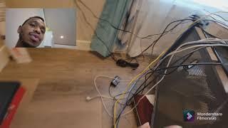 Easy and cheapest cable management at home.