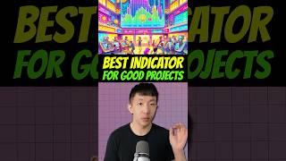 Best indicator for good crypto projects #crypto #investing #trading