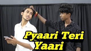 PYAARI TERI YAARI | Dance Video With Tutorial | Sourav Joshi Vlogs, Sahil Joshi, Piyush, Kunali