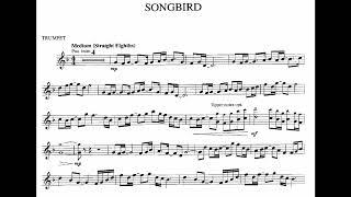 Songbird Trumpet Play Along - Bb Instrument