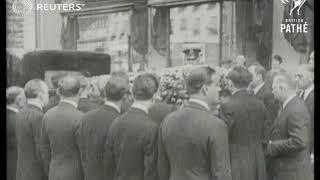 Farewell tribute to Rudolph Valentino (1926)