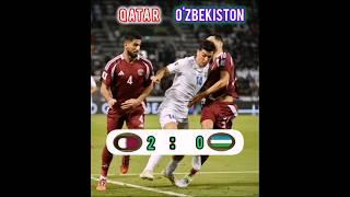 #QATAR O'ZBEKISTON#DARVOZASIGA BRINCHI BO'LIMDA IKKITA GOL URDI #ELDOR SHOMURODOV JAROXAT OLDI#