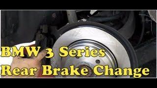 BMW Rear Brake Repair (E46) MillerTimeBMW - DIY 8