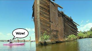 Visiting An Old Ship Graveyard - WWI era ghost fleet ships near Baltimore!