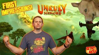 Unruly Heroes Nintendo Switch Gameplay Impressions! Is it Good?