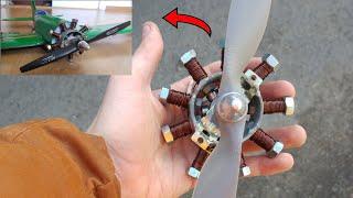 Brushless radial electric motor from a bolt with your own hands (PART # 2!)