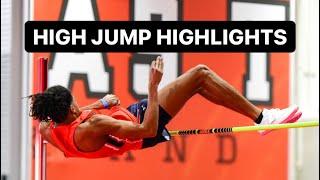 Ole Miss High Jump Progression Highlights | Dontavious Hill Clears 2.20 (7’2.5)