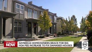 Utah homeowners face big HOA fee increase to fix damage