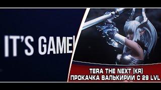 Tera The Next (KR) | Прокачка нового класса Валькирия с 29 уровня