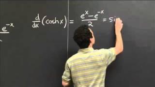 Hyperbolic trig functions | MIT 18.01SC Single Variable Calculus, Fall 2010