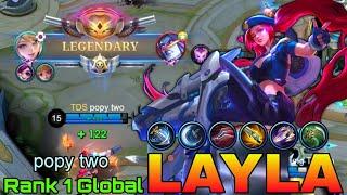 Legendary Layla Late Game Monster - Top 1 Global Layla by popy two - Mobile Legends