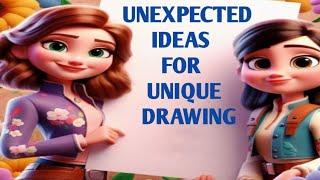 5 Mind-Blowing Drawing Ideas to Boost Your Creativity | Sketchbook Drawing Ideas for beginners