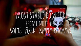 Most stable rom for Redmi note 4 (Viper Os )and solution for VoLTE bug while roaming