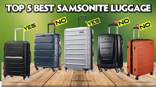 Top 5 Best Samsonite Luggage 2025  DON'T Buy a Samsonite Luggage Until You See This!