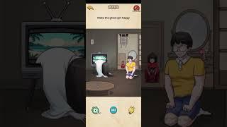 Nightmare Puzzles Level 12 Make the ghost girl happy #puzzle #viralshort #braingames #fyp #games