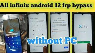 All infinix frp bypass without PC / Any android Version 11 or 12 100% working Trick 2023