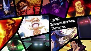 Top 100 Strongest One Piece Characters