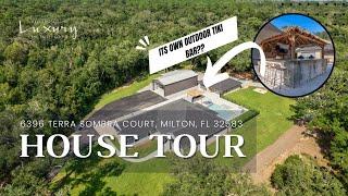 Gated Estate on Nearly 5 Acres of Land for Sale in Milton, FL! | House Tour | 6396 Terra Sombra Ct