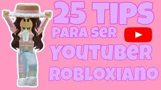 25 tips para ser un youtuber robloxiano M GAMER - ROBLOX