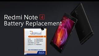 Xiaomi Redmi Note 4 Battery Replacement || How to remove and replace battery at home