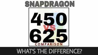 Snapdragon 625 vs 450 | What's the difference? | Comparison  | Tech2make