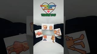 Diy Cute Tung Tung Sahur ️#art #Tungtungtungsahur#diy #papercraft #cute