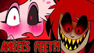 【Hazbin Hotel Comic Dub】ANGEL'S TOE BEANS (Radiodust || Alastor x Angel Dust)