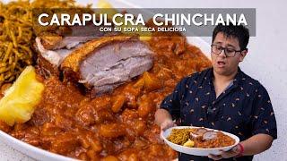 COMO PREPARAR CARAPULCRA CHINCHANA CON SOPA SECA | ALEXANDER QUESQUÉN | ACOMER.PE