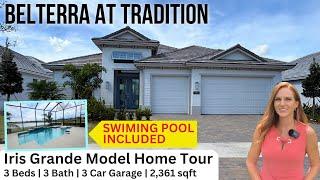 Luxury New Construction Home With Swimming Pool in Belterra Tradition Port St Lucie FL GHO Homes