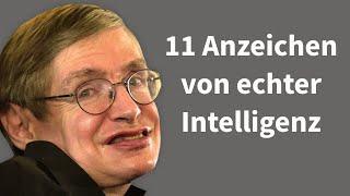 11 eindeutige Anzeichen von Intelligenz, die man nicht faken kann