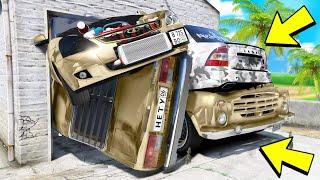 DONNY СПРЯТАЛ ЗОЛОТЫЕ ЧИТ ТАЧКИ ЛАДА В ГТА 5! БИТВА АВТОУГОНЩИКОВ В GTA 5 ONLINE!