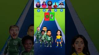 Who Will Be the GOAT?  Ronaldo   vs Messi  vs MrBeast  | Squid Game Challenge vs IShowSpeed 