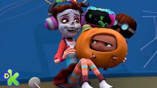 Episodio completo: Un Halloween musical | Mini Beat Power Rockers | Discovery Kids Latinoamérica