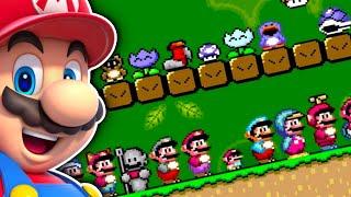 New Top Secret Area in Super Mario World! (Over 15 new power-ups!)