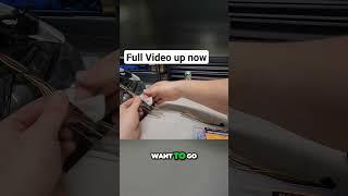 Mastering the Perfect Wire Connection: A Clean Cut & Enhance Preformance #automobile #bmw #mechanic