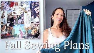 My Fall Sewing Plans | Fabrics & Patterns