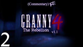 Granny 4 the Rebellion car escape full gameplay last part