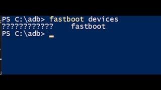 `fastboot devices` command returns a device with question marks ????? Problem Fix l  ????? fastboot