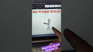 Ms Word Magic Symbol Shortcut Tricks//Ms Word Tricks Of Magic Short Video #shorts #youtubeshorts