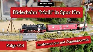 Die Bäderbahn "Molli" in Spur Nm #014 "Realismus pur mit Orginalsounds"