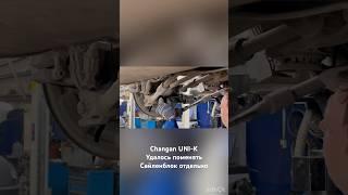 Changan UNI-K, удалось поменять  Сайлентблок задней подвески без замены всего кулака 